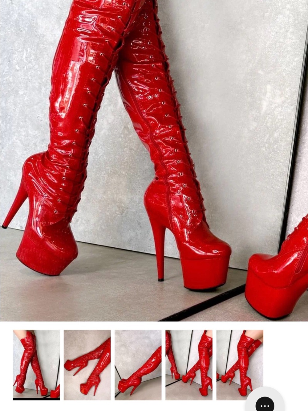 Hella Heels - 7” US6 - Picture 2 of 6
